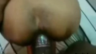 Asian Girll taking Big Cock in her Ass