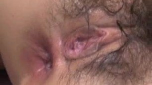 Small titted hairy asian girl deep anal
