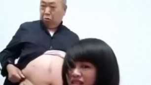 Asian Grandpa Anal Sex With CD