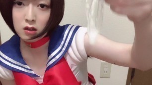 Japanese CD sailormoon cosplay masturbation