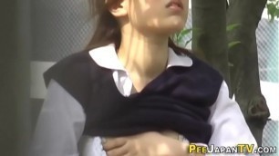 Asian student rubbing