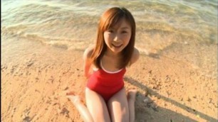 Striptease Asian jumps on the ball Miina Yazawa Pin up Girl